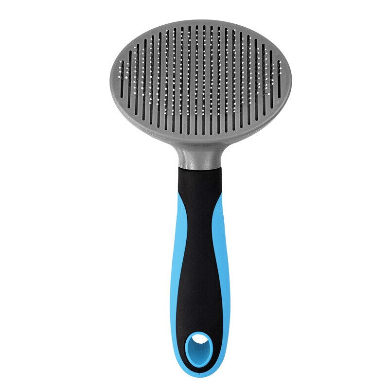 Efficient Self Cleaning Slicker Pet Grooming Brush For Small Large Dogs Cats Comfortable Safe Anti-slip Comb For Pets