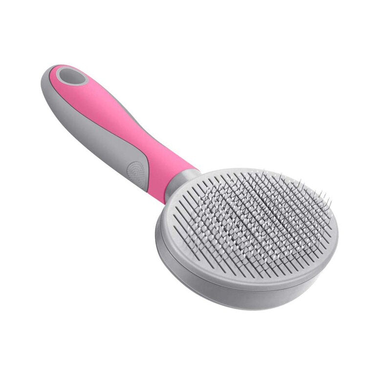 Efficient Self Cleaning Slicker Pet Grooming Brush For Small Large Dogs Cats Comfortable Safe Anti-slip Comb For Pets