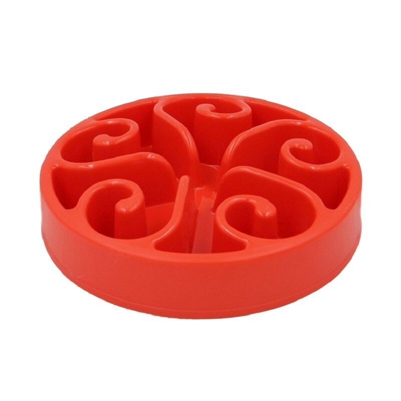 Fun Slow Feeder Dog Bowl Food Nonslip Pet Eat Slow Feeding Bowl Maze Interactive For Large Medium Small Dogs