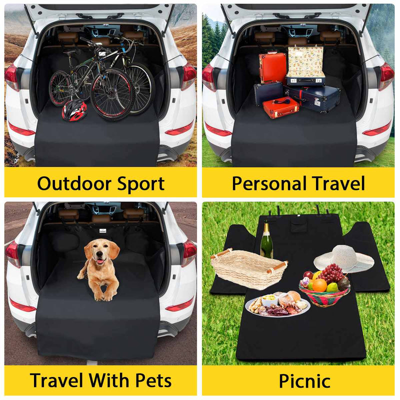 Car Seat Cover Dog Car Mat Waterproof Pet Dogs Carrier Back Seat Mat