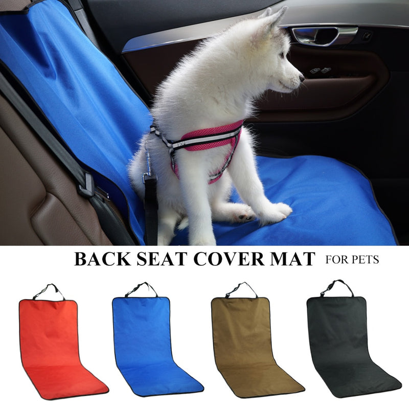 Car Waterproof Back Seat Pet Cover Protector Mat Rear Safety Travel Accessories for Cat Dog