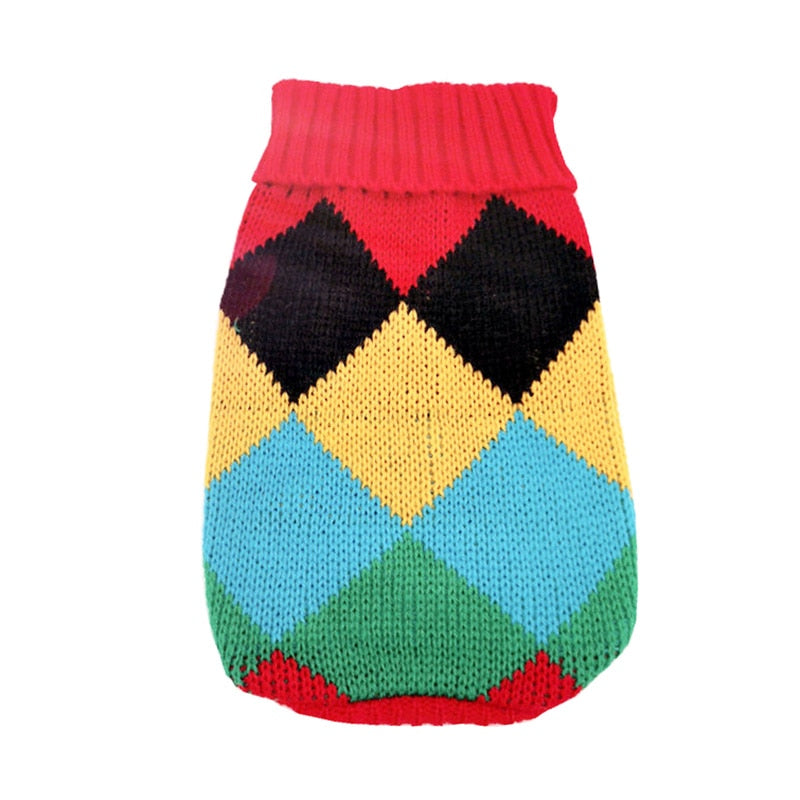 Christmas Cat Dog Sweater Pullover Winter Dog Clothes for Small Dogs Chihuahua Yorkies Puppy Jacket Pet Clothing