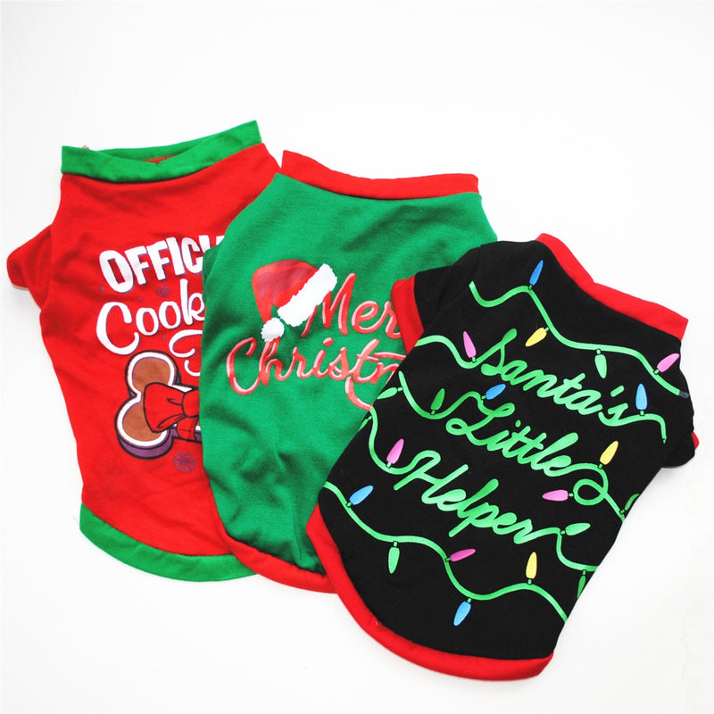 Dog Clothes New Year Pets Dogs Clothing For Small Medium Dogs Costume Chihuahua Pet Shirt Warm Dog Clothing Yorkshire