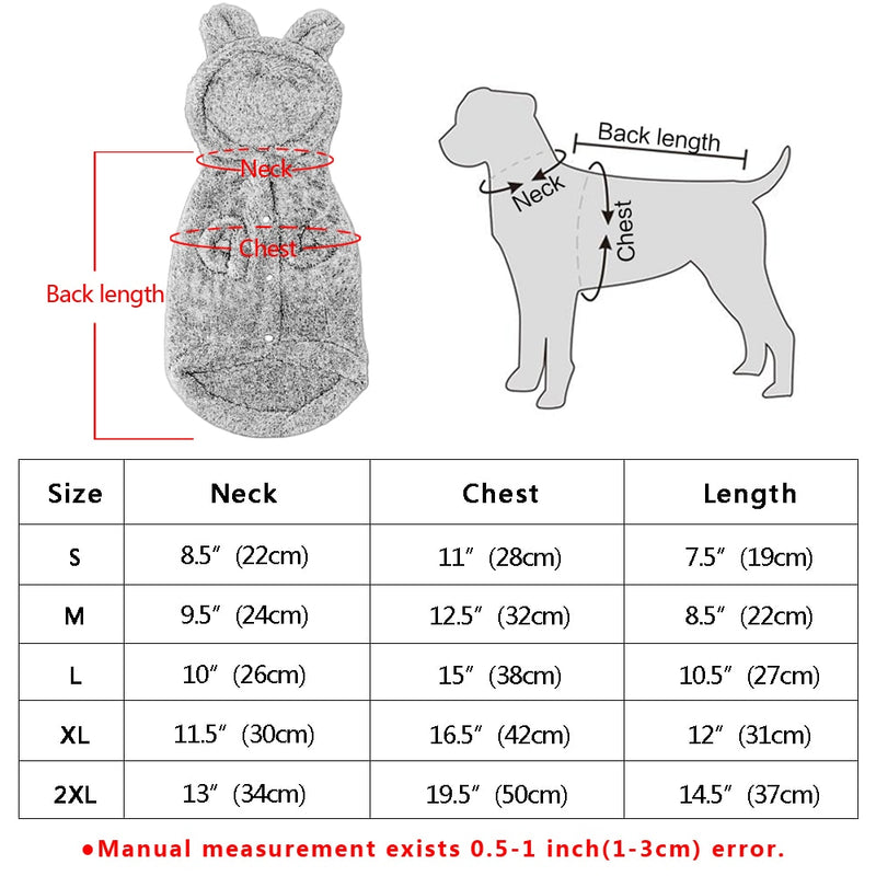 Cute Dog Cat Puppy Clothes Chihuahua Clothing Jacket for Small Medium Dogs