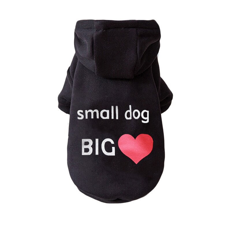 Cute Dog Hoodie Winter Pet Dog Clothes For Dogs Coat Jacket Cotton Ropa Bulldog Clothing