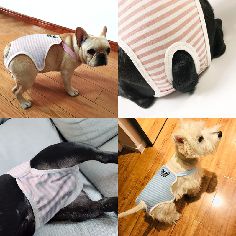 Cute Pet Physiological Pants Underwear Dog Clothes Cotton Puppy Dog Cat Diaper