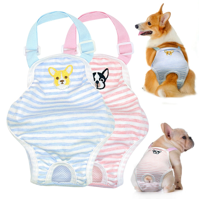 Cute Pet Physiological Pants Underwear Dog Clothes Cotton Puppy Dog Cat Diaper