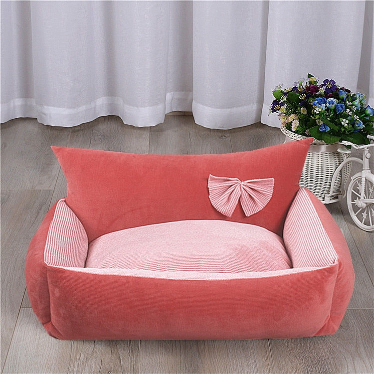 Pet Bed for Small Medium Large Dogs All Seasons Dog House Cat Beds Couch Washable Puppy Sofa Kennel Pet Products