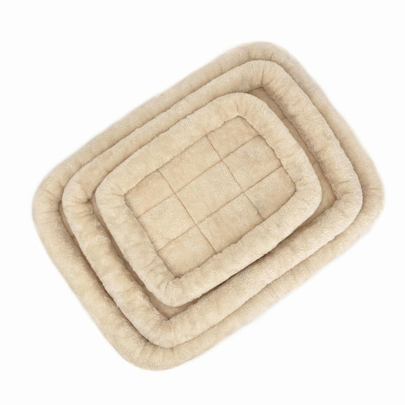 Dog Bolster Bed Mat Washable Crate Mattress Non Slip Pet Mat Dog Cushion Washable Pet Mattress