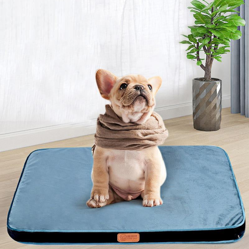 Dog Comfortable Mat Large Dog Bed Mat Puppy Sofa Thick Orthopedic Mattress For Small Medium Large Dog Sleep Cushion