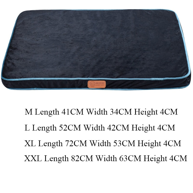 Dog Comfortable Mat Large Dog Bed Mat Puppy Sofa Thick Orthopedic Mattress For Small Medium Large Dog Sleep Cushion