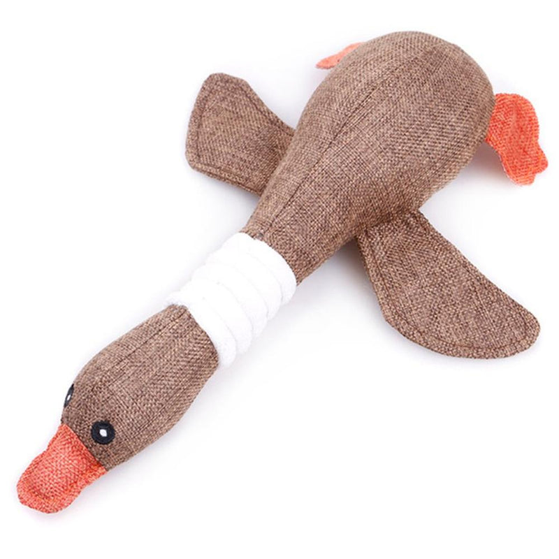 Dog Squeak Toys Wild Goose Sounds Toy Cleaning Teeth Puppy Dogs Chew Supplies Training Supplies Dog Educational Plush Toys 30cm