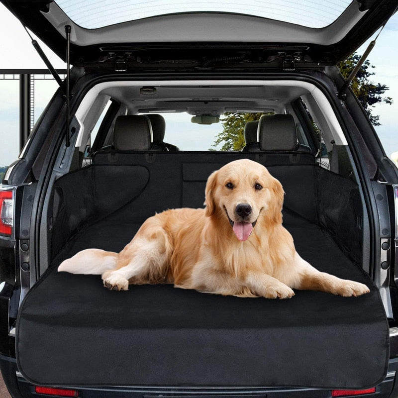 Dog Trunk Protector Dog Waterproof Trunk Cover For Dogs Car Universal Dog Protective Cover With Side Guard Protective Cover For