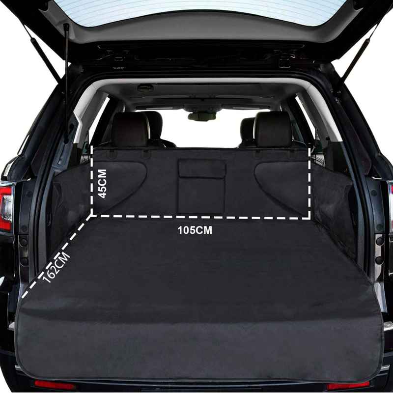 Dog Trunk Protector Dog Waterproof Trunk Cover For Dogs Car Universal Dog Protective Cover With Side Guard Protective Cover For