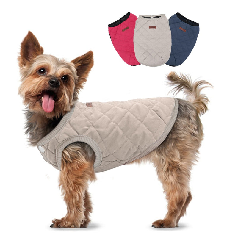 Dog Winter Clothes French Bulldog Coat Warm Puppy Cat Clothes Pet Clothing Dog Vest Outfit for Small Medium Dogs Chihuahu