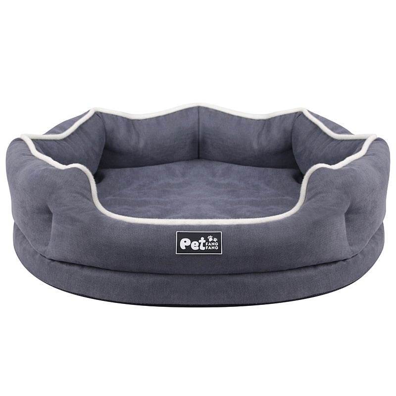 Dog bed Winter Memory-Foam Waterproof Dog House For Puppy large Removable Cover Pet Bed Soft Warm Dogs Lounge Sofa kennel