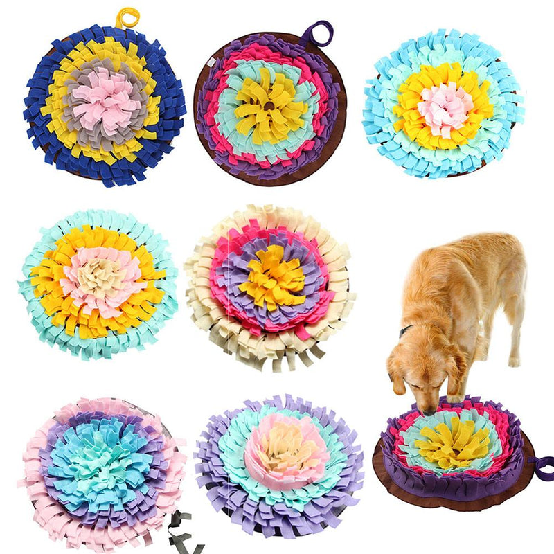 Large Dog Snuffle Mat with Detachable Pads: Great Toy for Big Large Dogs!  Interactive Training for Pet Sniffing, Stress Relief, Nosework, and Feeding