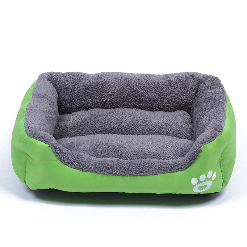 Drop Shipping Dog Bed Soft Fleece Warm Cat Beds Waterproof Bottom Bed For Dogs Pet Sofa Dog Beds For Large Dogs M-XXXL Wholesale