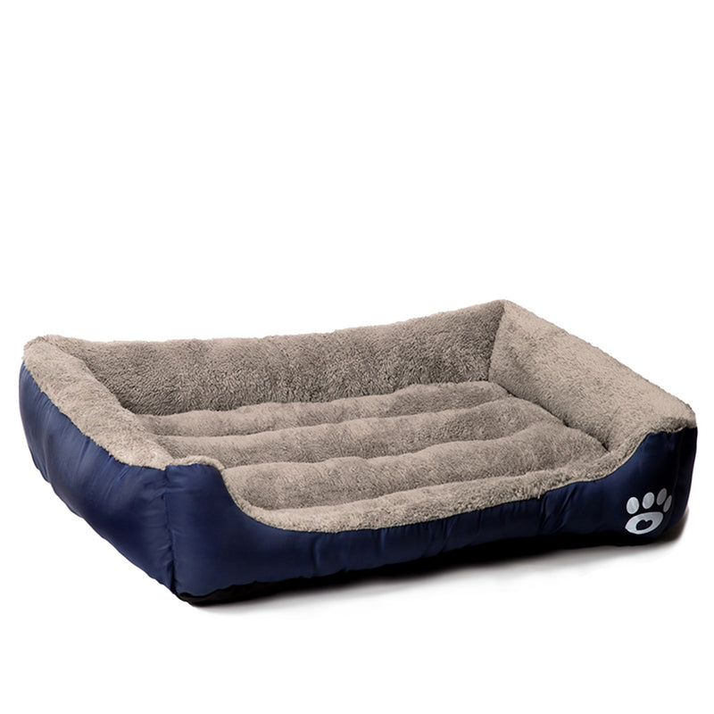 Drop Shipping Dog Bed Soft Fleece Warm Cat Beds Waterproof Bottom Bed For Dogs Pet Sofa Dog Beds For Large Dogs M-XXXL Wholesale