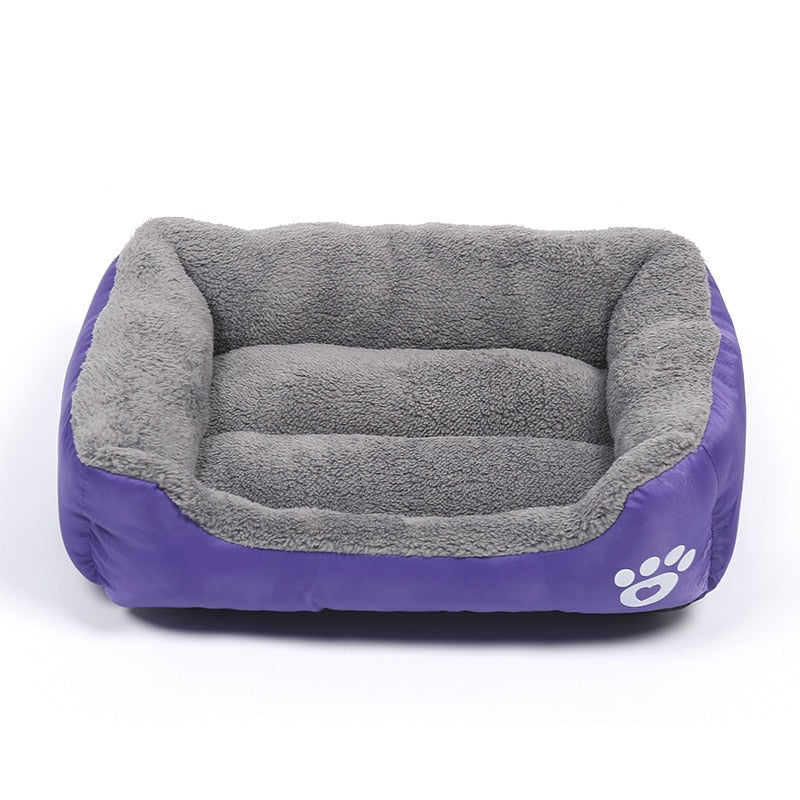 Drop Shipping Dog Bed Soft Fleece Warm Cat Beds Waterproof Bottom Bed For Dogs Pet Sofa Dog Beds For Large Dogs M-XXXL Wholesale