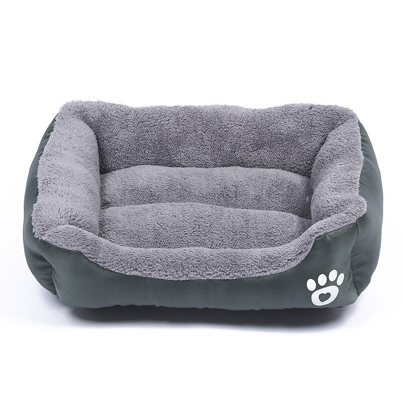 Drop Shipping Dog Bed Soft Fleece Warm Cat Beds Waterproof Bottom Bed For Dogs Pet Sofa Dog Beds For Large Dogs M-XXXL Wholesale