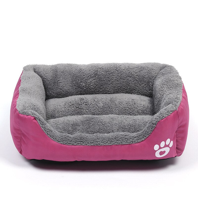 Drop Shipping Dog Bed Soft Fleece Warm Cat Beds Waterproof Bottom Bed For Dogs Pet Sofa Dog Beds For Large Dogs M-XXXL Wholesale