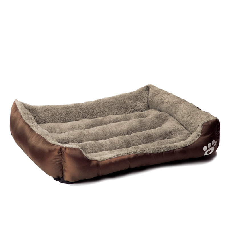 Drop Shipping Dog Bed Soft Fleece Warm Cat Beds Waterproof Bottom Bed For Dogs Pet Sofa Dog Beds For Large Dogs M-XXXL Wholesale