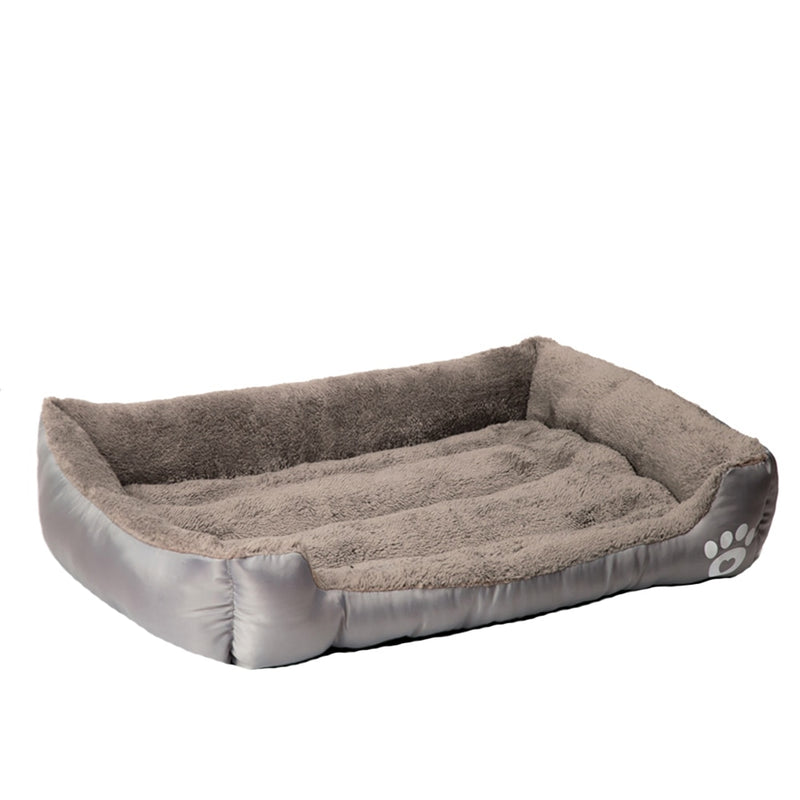 Drop Shipping Dog Bed Soft Fleece Warm Cat Beds Waterproof Bottom Bed For Dogs Pet Sofa Dog Beds For Large Dogs M-XXXL Wholesale