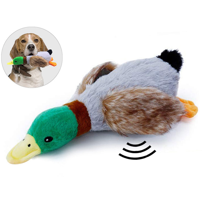 Funny Pet Chew Toy Creative Duck Shape Anti-Bite Pet Squeaky Toy Pet Play Toy For Dogs Cats Pet Supplies Cat Dog Favors