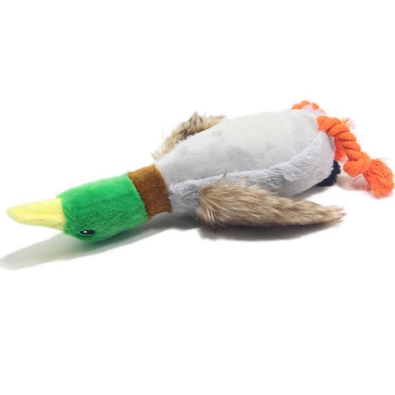 Funny Pet Chew Toy Creative Duck Shape Anti-Bite Pet Squeaky Toy Pet Play Toy For Dogs Cats Pet Supplies Cat Dog Favors