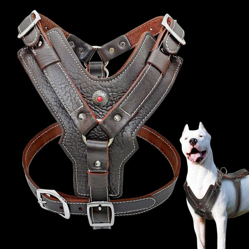 Dog Harness for Large Dogs Pet Training Vest With Quick Control Handle Adjustable For Labrador Pitbull K9