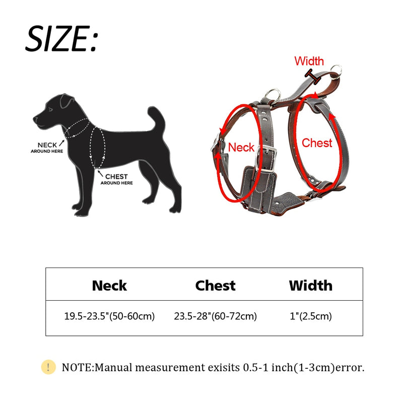 Dog Harness for Large Dogs Pet Training Vest With Quick Control Handle Adjustable For Labrador Pitbull K9