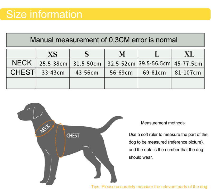 Dog Harness Reflective Nylon Ribbon  SBR Diving Inside LED Pilot Light Position Four-point Adjustment pet Vest TLH6171