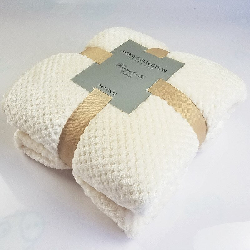 Dog & Cat Bed Pet Blanket Coral Fleece Warm Winter Dogs Blanket Pet Supplies