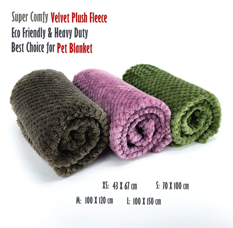 Dog & Cat Bed Pet Blanket Coral Fleece Warm Winter Dogs Blanket Pet Supplies