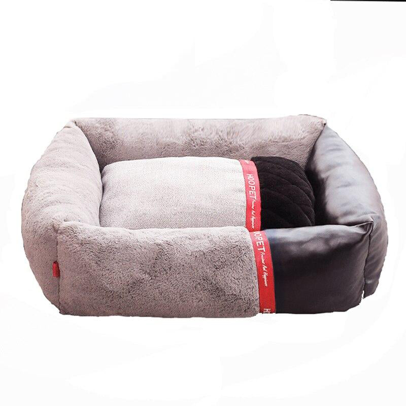 Dog Beds Warm Fleece For Large Dogs Cat House Soft Sofa Supplies Kennel Pet Products