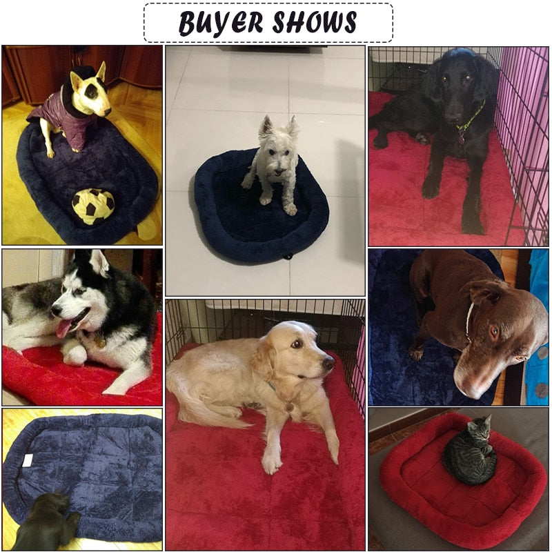 Dog Beds for Large Dogs Bench Medium Dogs Mat Lounger Golden Retriever Cage Pet House Cushion