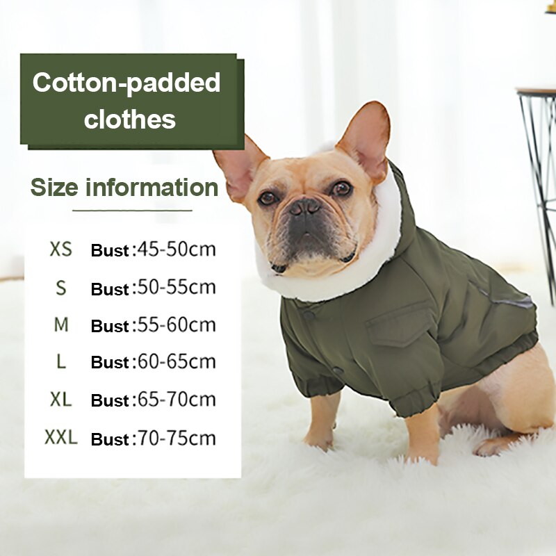 Dog Clothes Winter Warm Pet Dog Jacket Coat Puppy Chihuahua Clothing Hoodies For Small Medium Dogs Puppy Outfit