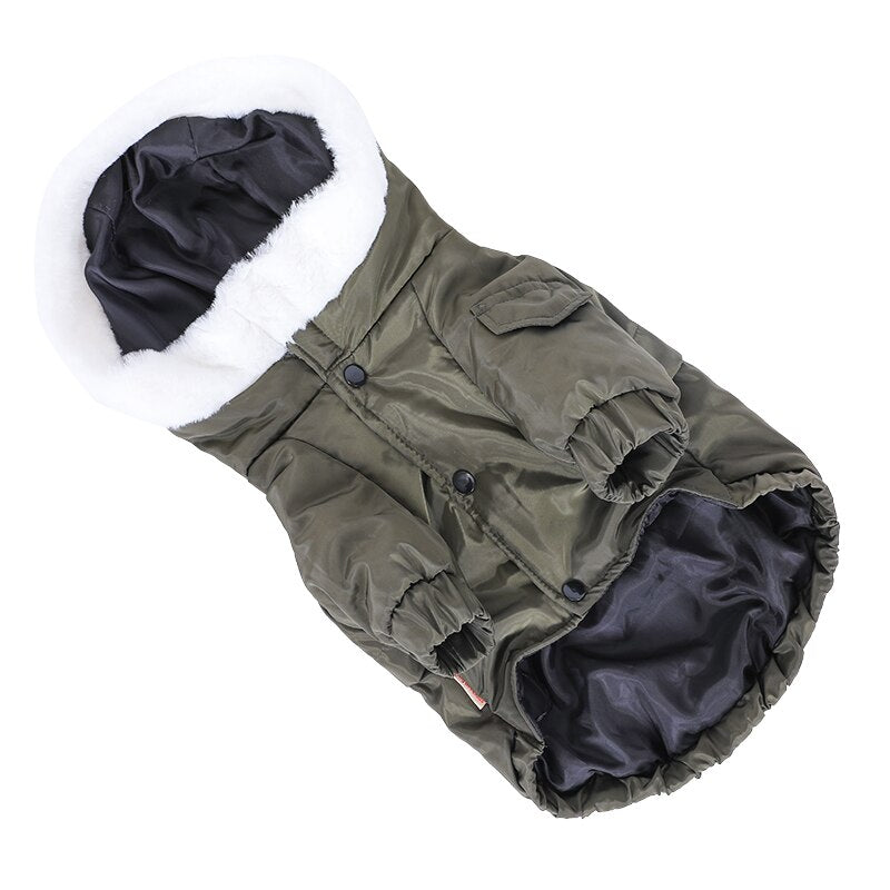 Dog Clothes Winter Warm Pet Dog Jacket Coat Puppy Chihuahua Clothing Hoodies For Small Medium Dogs Puppy Outfit