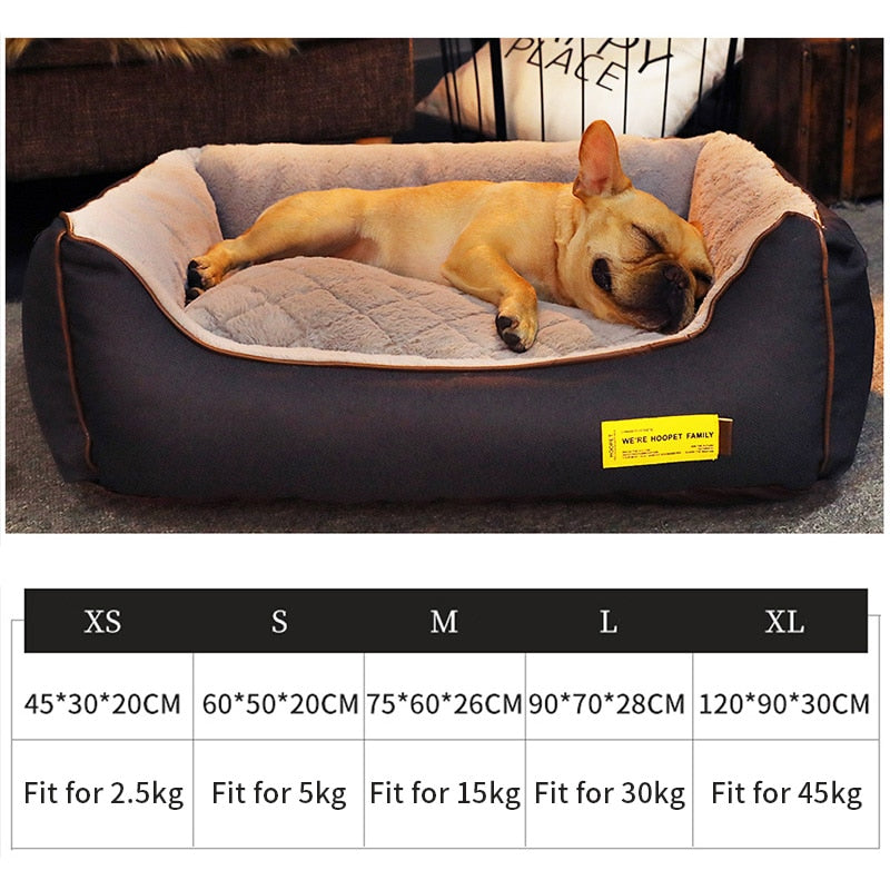 Pet Dog Bed Puppy Kennel Sofa House Sleeping Warm Cat Nest Fall and Winter High Quality