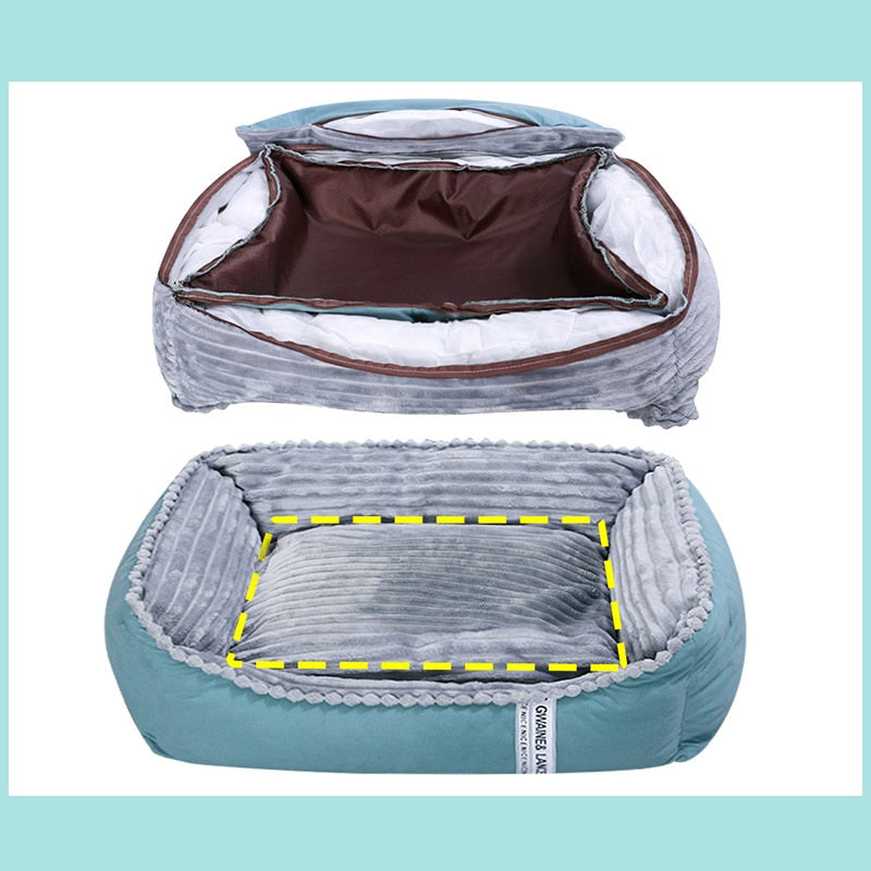 Pet Dog Bed Winter Warm Pet bed For Small Medium Large Dog  Bed Labradors House Soft Big Dog Bed