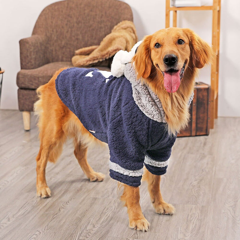 Pet Dog Clothes Winter Warm Big Dog Coat Clothing  Jacket For Large Dogs Pets Supplies