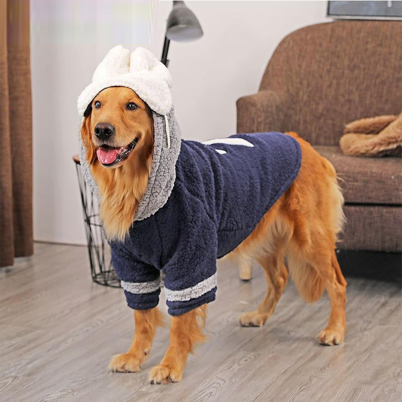 Pet Dog Clothes Winter Warm Big Dog Coat Clothing  Jacket For Large Dogs Pets Supplies