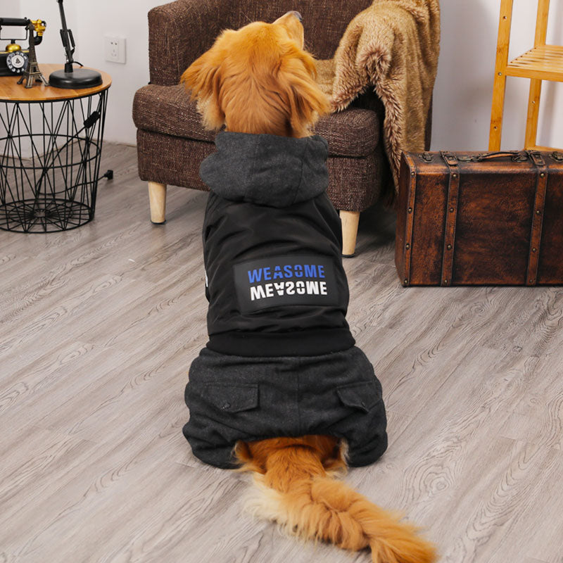 Winter Pet Coat Clothes for Dogs Winter Clothing Warm Dog Clothes for Big Dogs Christmas Big Dog Coat Winter Clothes