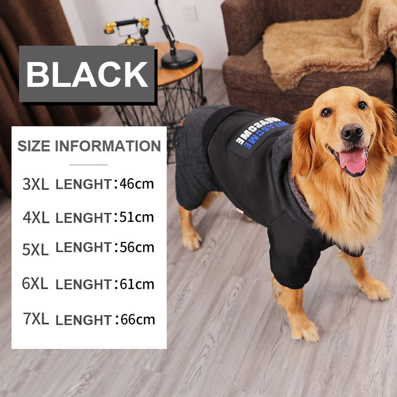 Winter Pet Coat Clothes for Dogs Winter Clothing Warm Dog Clothes for Big Dogs Christmas Big Dog Coat Winter Clothes