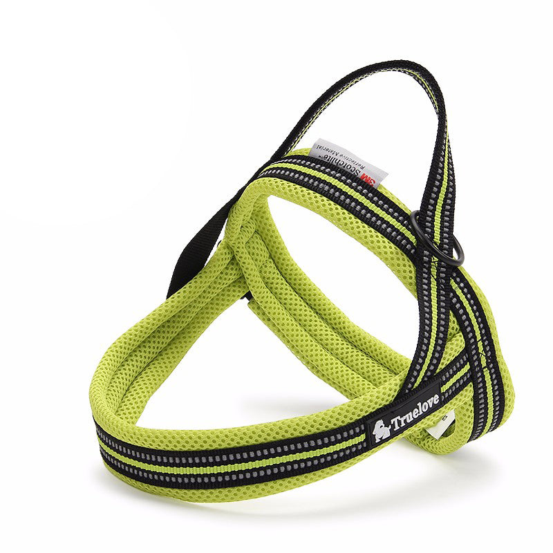 Soft Mesh Padded Nylon Dog Harness Vest 3M Reflective Security Dog Collar  Easy Put On Pet Harness 20% Discount 5 Color