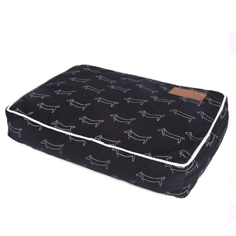 High Quality Pet Dog Bed Soft Sofa Waterproof Dog Bed For Sleeping Small Medium Large Dog Cat Mat With Animal Pattern