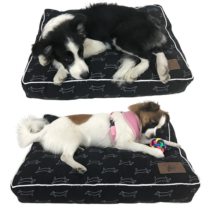 High Quality Pet Dog Bed Soft Sofa Waterproof Dog Bed For Sleeping Small Medium Large Dog Cat Mat With Animal Pattern