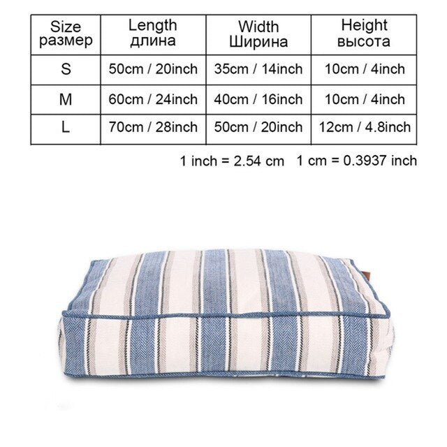 High Quality Pet Dog Bed Soft Sofa Waterproof Dog Bed For Sleeping Small Medium Large Dog Cat Mat With Animal Pattern