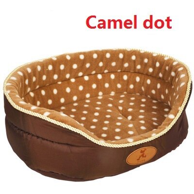 Dog Beds Pet Cat Dog Cave Nest Bed Warm Removable Mat Dog Hose For Dogs